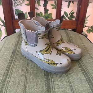 Zara Crocodile Rain Boots